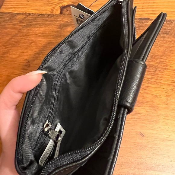 NWT Nautica RFID Black Women’s Wallet Clutch Organizer - Picture 8 of 8